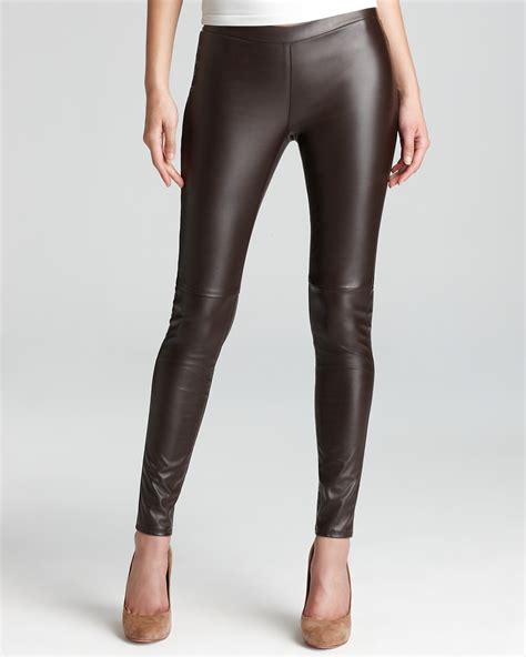 michael kors jeggings|Michael Kors faux leather leggings.